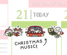 Load image into Gallery viewer, S_977 Christmas Music | Squidge Stickers
