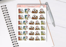 Load image into Gallery viewer, S_981 Festive Savoury Snacks | Squidge Stickers
