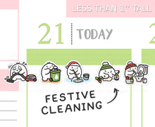 Load image into Gallery viewer, S_993 Festive Cleaning/Chores | Squidge Stickers
