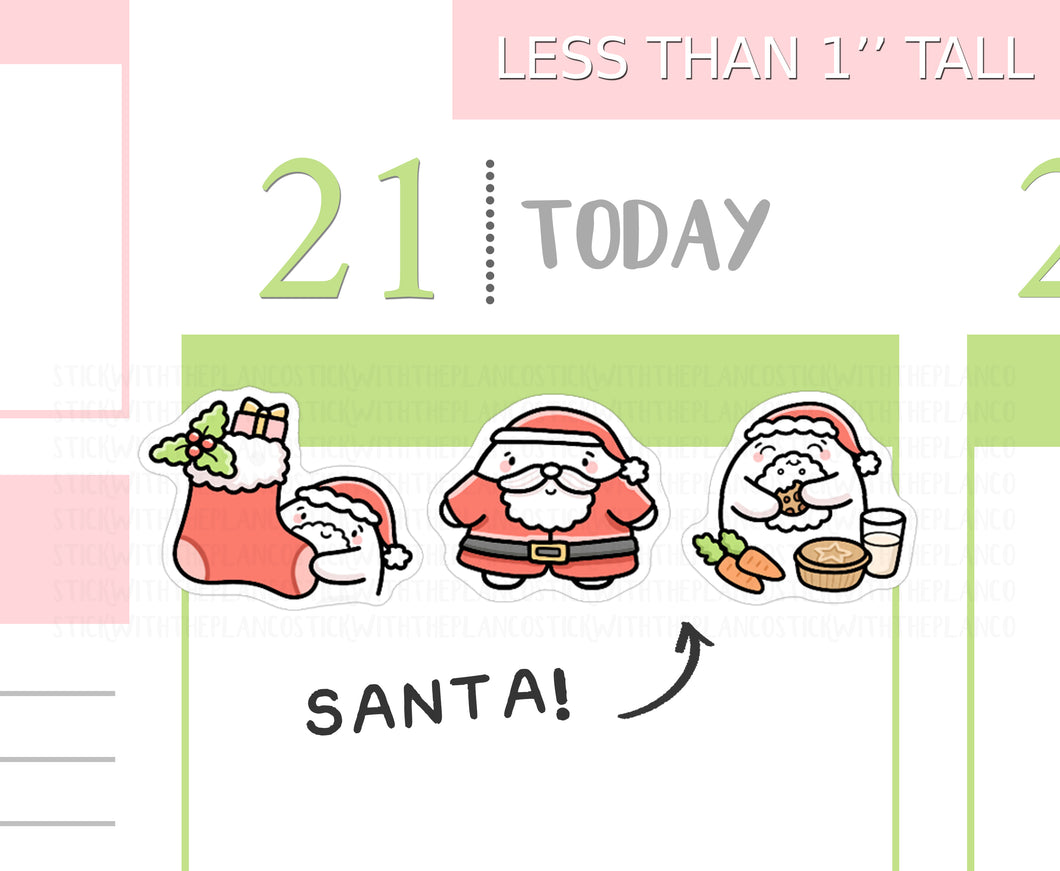 S_735 Squidge Santa | Squidge Stickers