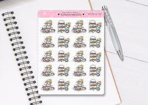 L_331 Afternoon Tea | Lottie Stickers | Planner Stickers