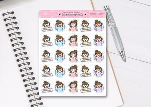 L_247 Angry | Lottie Stickers | Planner Stickers