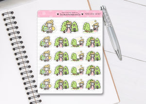 L_332 Appreciating Nature | Lottie Stickers | Planner Stickers