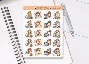 FL_036 Autumn Snuggles | Lottie Stickers | Autumn/Fall and Halloween Planner Stickers