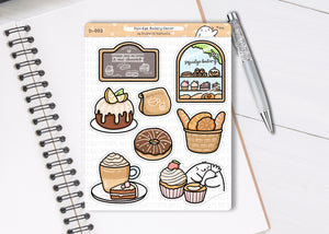 D_003 Bakery Decor Stickers (LARGE)