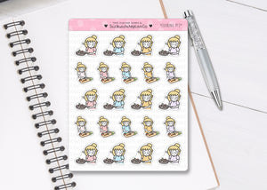 L_292 Cooking PT2 | Lottie Stickers | Planner Stickers