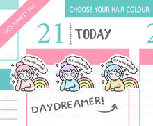 Load image into Gallery viewer, L_294 Day Dreamer | Lottie Stickers | Planner Stickers
