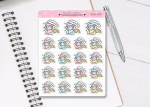 L_294 Day Dreamer | Lottie Stickers | Planner Stickers