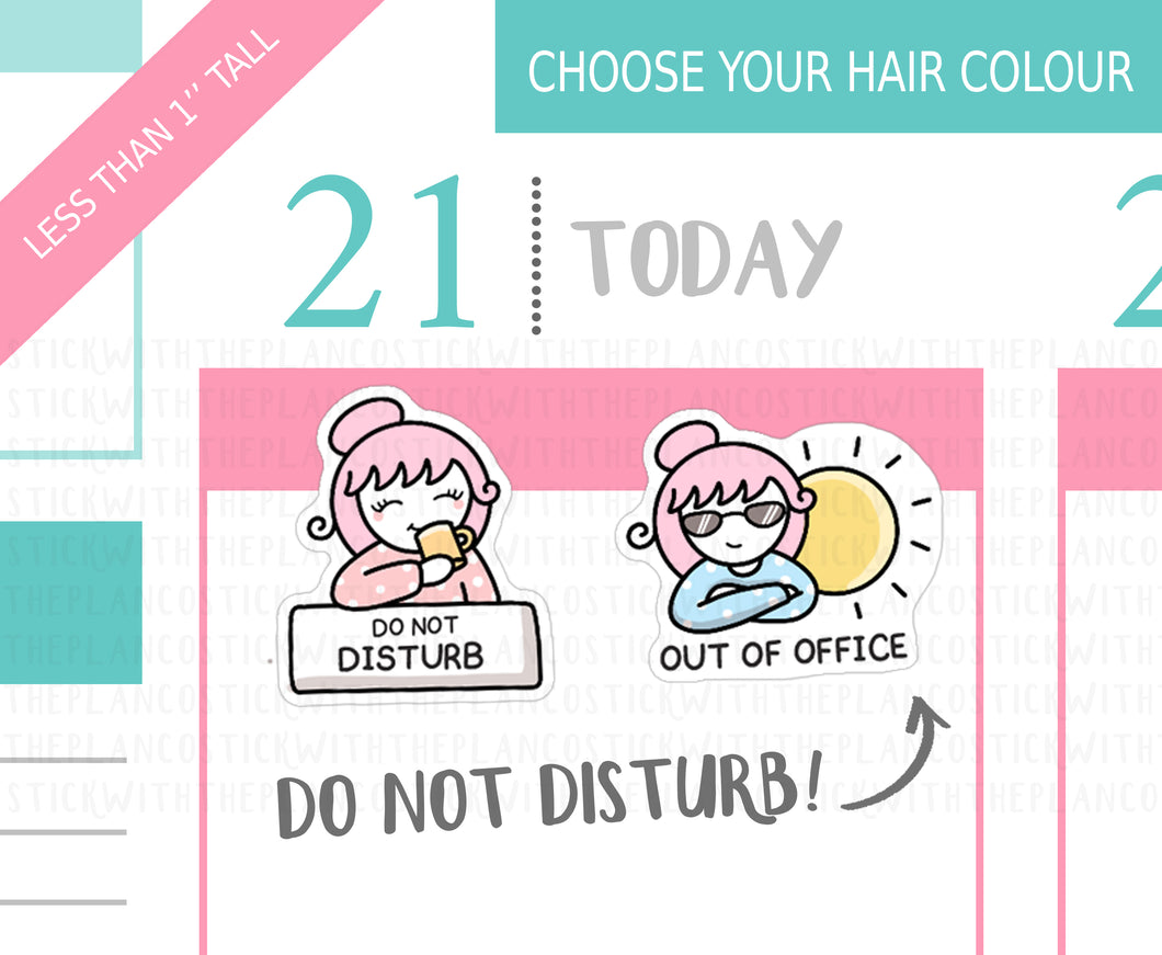 L_257 Do Not Disturb | Lottie Stickers | Planner Stickers