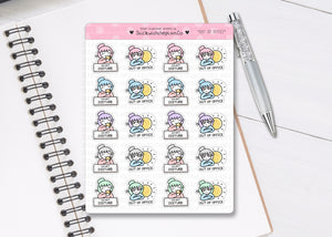 L_257 Do Not Disturb | Lottie Stickers | Planner Stickers