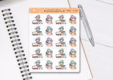 Load image into Gallery viewer, FL_038 Don&#39;t Try Me! | Lottie Stickers | Autumn/Fall and Halloween Planner Stickers
