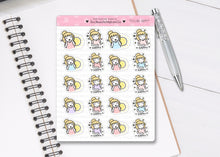 Load image into Gallery viewer, L_351 Feeling Happy | Lottie Stickers | Planner Stickers
