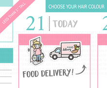 Load image into Gallery viewer, L_261 Food Delivery | Lottie Stickers | Planner Stickers
