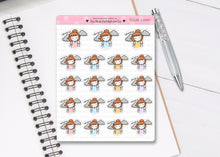 Load image into Gallery viewer, L_297 Gloomy | Lottie Stickers | Planner Stickers
