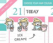 Load image into Gallery viewer, L_300 Ice Cream | Lottie Stickers | Planner Stickers
