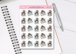 L_301 Insomnia | Lottie Stickers | Planner Stickers