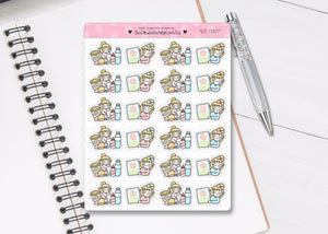 L_303 Kids Crafting | Lottie Stickers | Planner Stickers