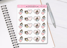 Load image into Gallery viewer, L_305 Love Hearts | Lottie Stickers | Planner Stickers
