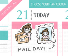 Load image into Gallery viewer, L_306 Mail Day | Lottie Stickers | Planner Stickers
