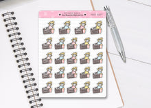 Load image into Gallery viewer, L_339 Movie Night | Lottie Stickers | Planner Stickers
