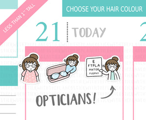 L_264 Opticians | Lottie Stickers | Planner Stickers