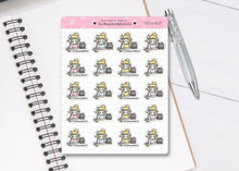 Load image into Gallery viewer, L_341 Overworked | Lottie Stickers | Planner Stickers
