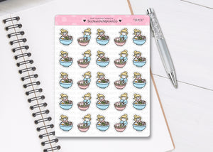 L_265 Ramen/Noodles | Lottie Stickers | Planner Stickers