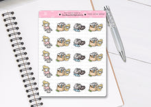 Load image into Gallery viewer, L_268 School Uniform Shopping | Lottie Stickers | Planner Stickers
