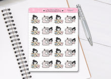 Load image into Gallery viewer, L_311 Sewing | Lottie Stickers | Planner Stickers
