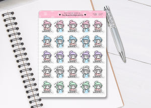 L_269 Side Eye | Lottie Stickers | Planner Stickers