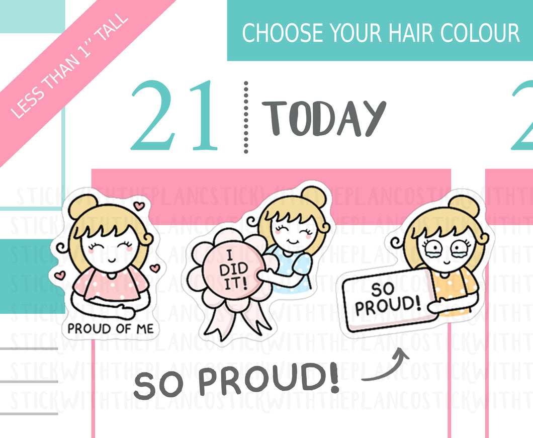 L_312 So Proud | Lottie Stickers | Planner Stickers