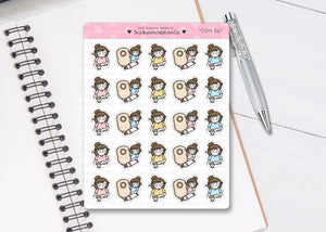 L_273 Stoma Bag | Lottie Stickers | Planner Stickers