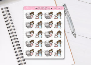 L_314 Tech Issues | Lottie Stickers | Planner Stickers