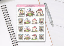 Load image into Gallery viewer, L_321 Spring Witch Craft | Lottie Stickers | Planner Stickers
