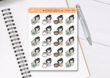 Load image into Gallery viewer, FL_033 Cosy Autumn Mugs | Lottie Stickers | Autumn/Fall and Halloween Planner Stickers
