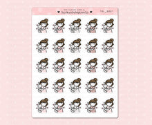 Load image into Gallery viewer, SL_002 Cuddles With Baby | Neutral Lottie Stickers | Planner Stickers
