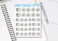 Load image into Gallery viewer, S_004 Squidge Loves Coffee | Squidge Stickers | Planner Stickers
