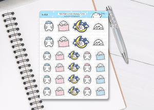 S_010 Squidge Loves Sleep | Squidge Stickers | Planner Stickers