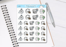 Load image into Gallery viewer, S_018 Squidge Goes Travelling | Squidge Stickers | Planner Stickers
