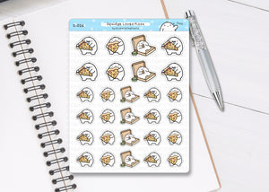 S_026 Squidge Loves Pizza | Squidge Stickers | Planner Stickers