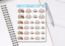 Load image into Gallery viewer, S_029 Squidge Loves Donuts | Squidge Stickers | Planner Stickers
