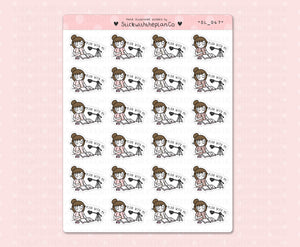 SL_047 Plan With Me | Neutral Lottie Stickers | Planner Stickers