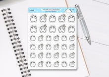 Load image into Gallery viewer, S_048 Squidge Has a Migraine | Squidge Stickers | Planner Stickers
