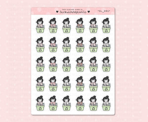 SL_051 Recycling | Neutral Lottie Stickers | Planner Stickers