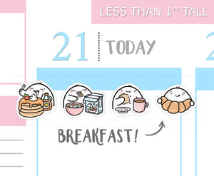 S_058 Squidge Loves Breakfast | Squidge Stickers | Planner Stickers