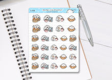 Load image into Gallery viewer, S_058 Squidge Loves Breakfast | Squidge Stickers | Planner Stickers
