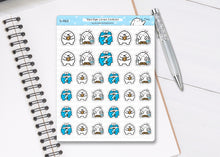 Load image into Gallery viewer, S_063 Squidge Loves Cookies | Squidge Stickers | Planner Stickers
