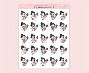 SL_084 Highlighter | Neutral Lottie Stickers | Planner Stickers