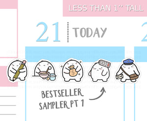 S_106 Squidge Bestseller Sampler PT 1 | Squidge Stickers | Planner Stickers