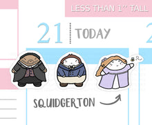 Load image into Gallery viewer, S_109 Squidgerton | Squidge Stickers | Planner Stickers
